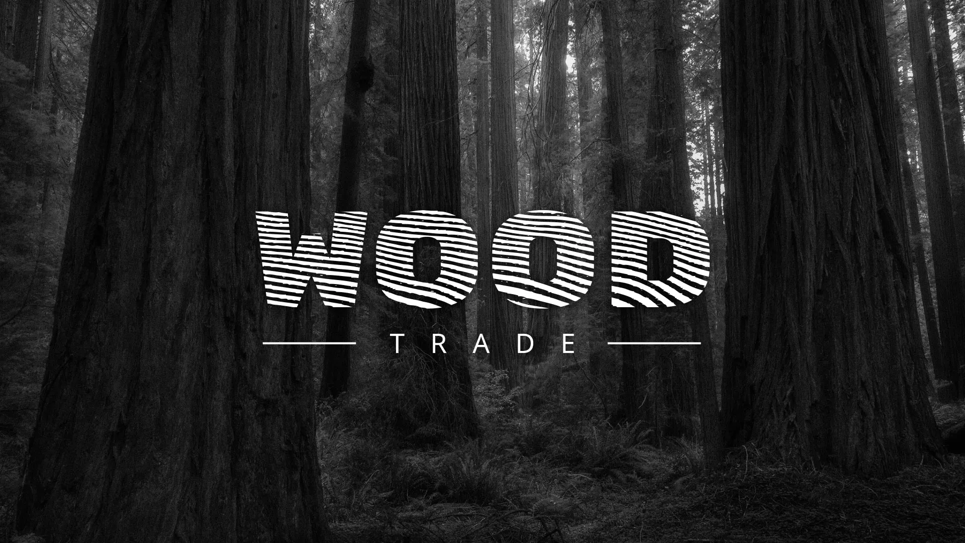 Разработка логотипа для компании «Wood Trade» в Талдоме