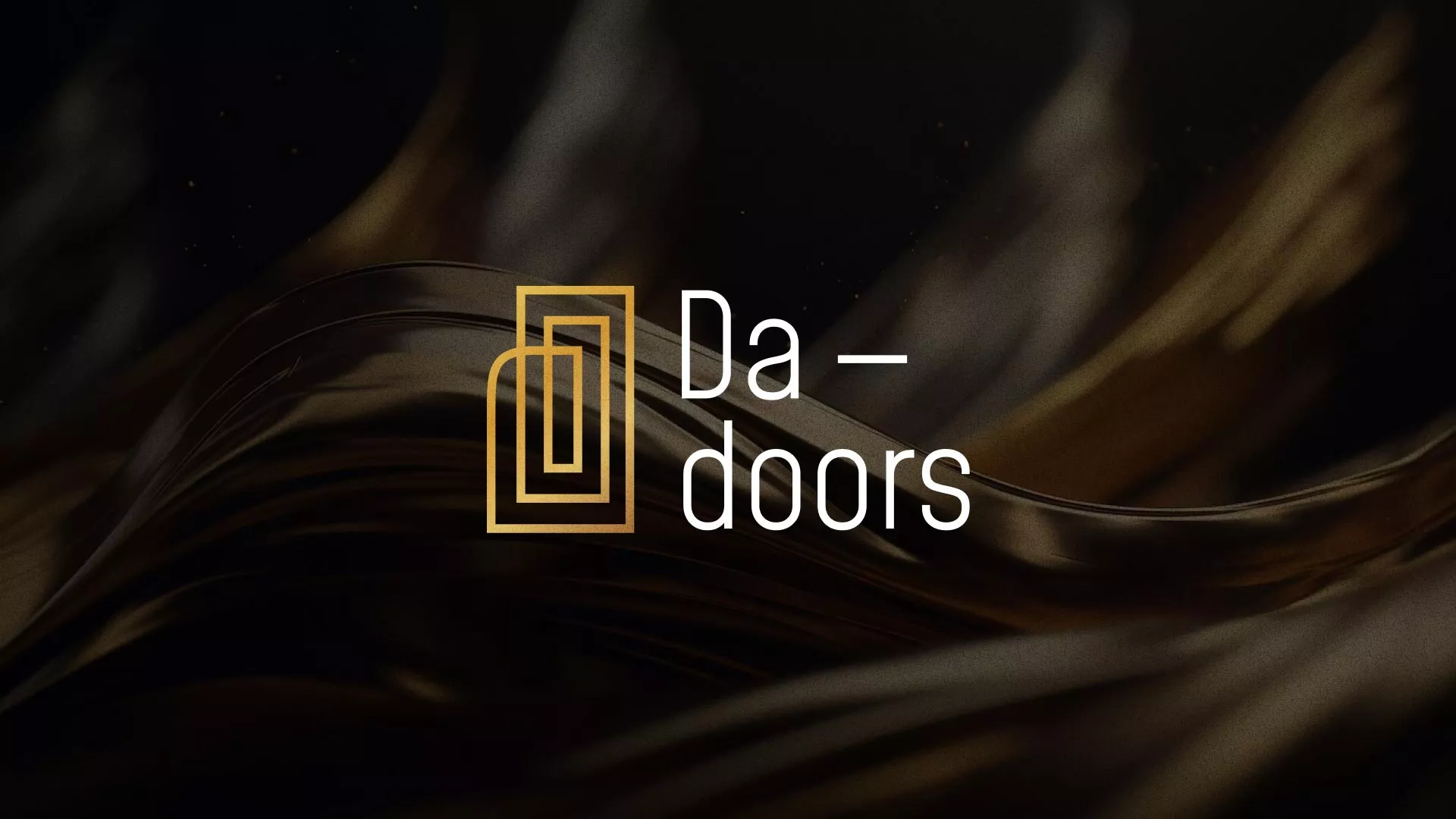 Разработка логотипа для компании «DA-DOORS» в Талдоме